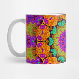 Shamanic psychedelic kaleidoscope Mug